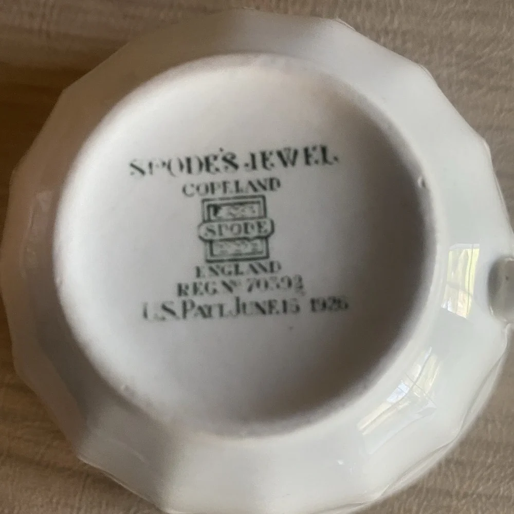 Vintage COPELAND SPODE JEWEL WHITE 1926 Mug Cup GREAT CONDITION!